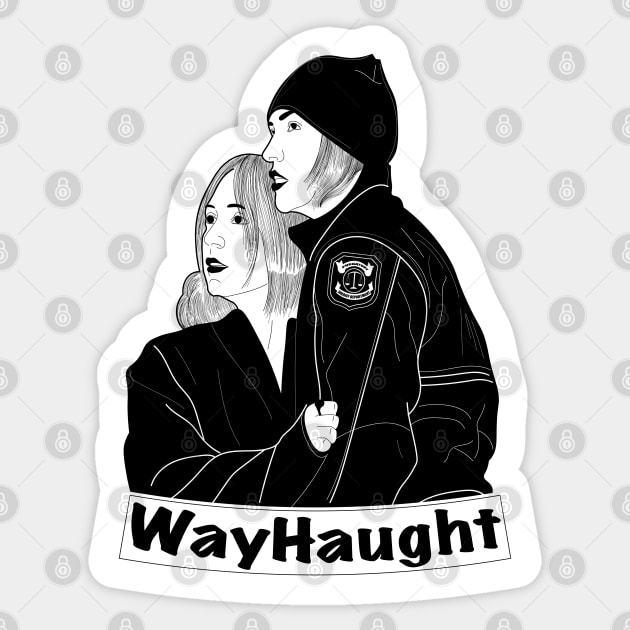 WayHaught Sticker by EEJimenez